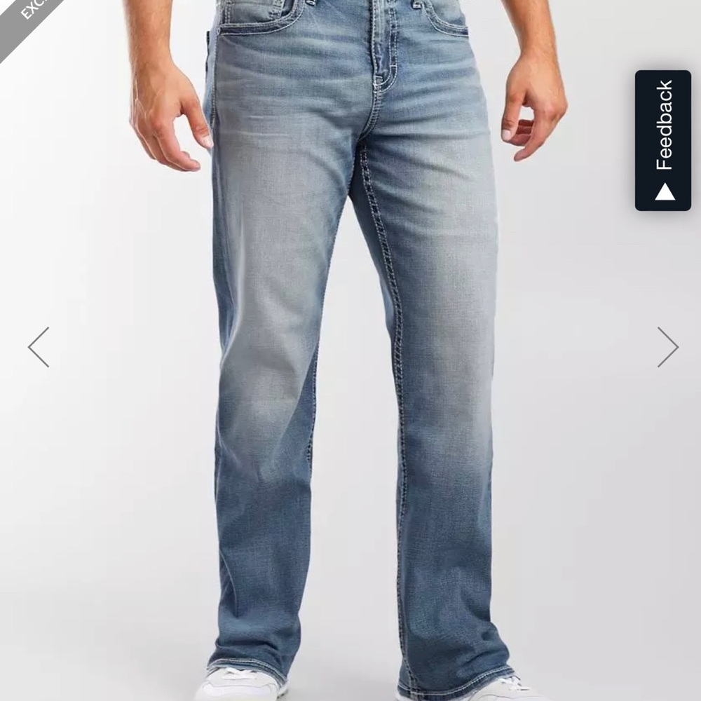 BKE Mens Tyler Boot Stretch Jean